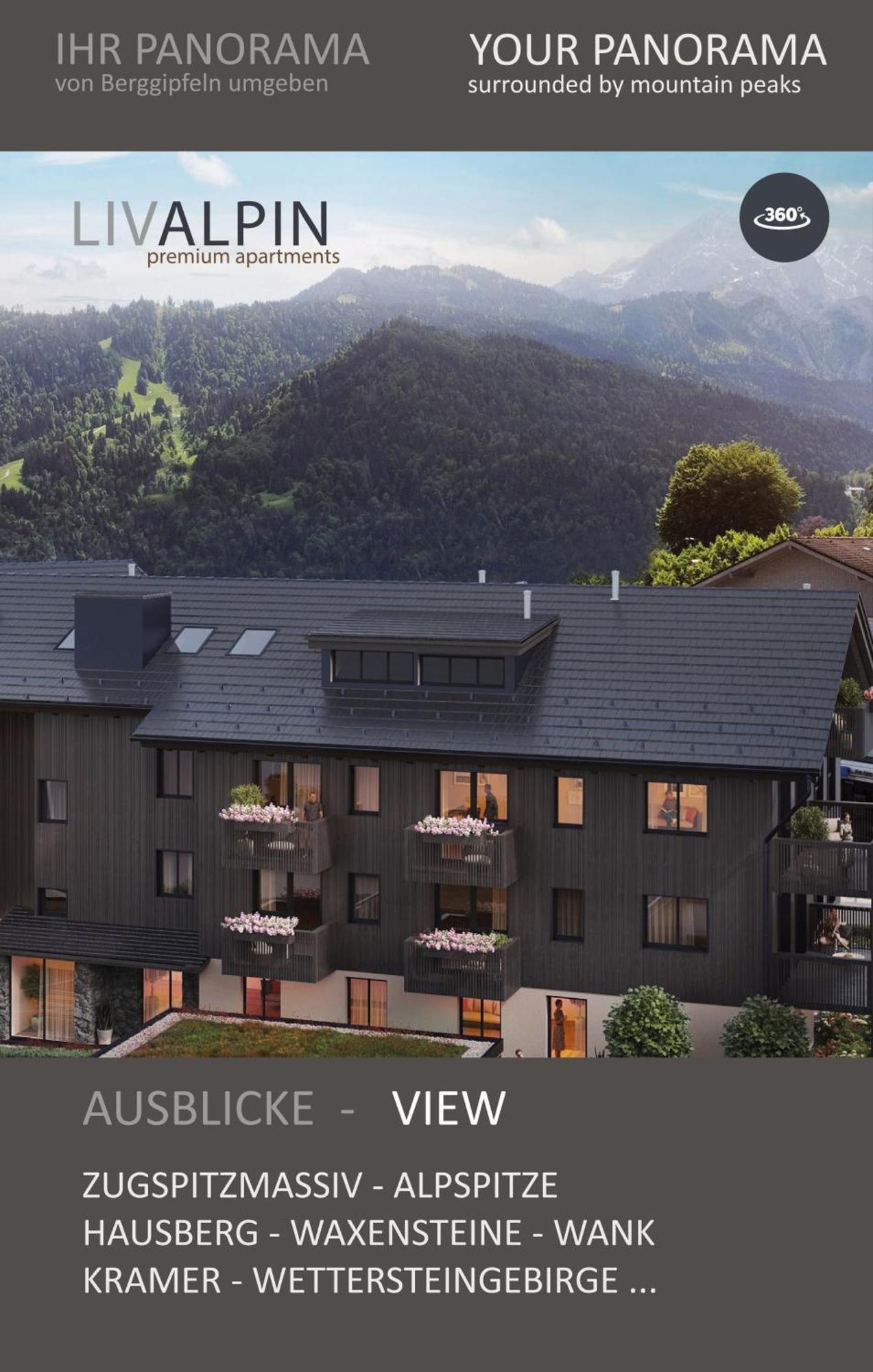 Appartamento Livalpin View Garmisch-Partenkirchen Esterno foto